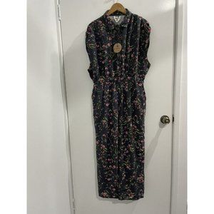 Jaase Linen Jumpsuit Size XL Wide Leg